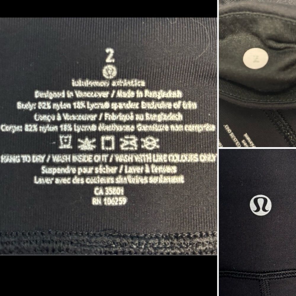 Lululemon Wunder Under Pant Full On Luon (Aztec Print) Sz. 2 - Picture 6 of 11